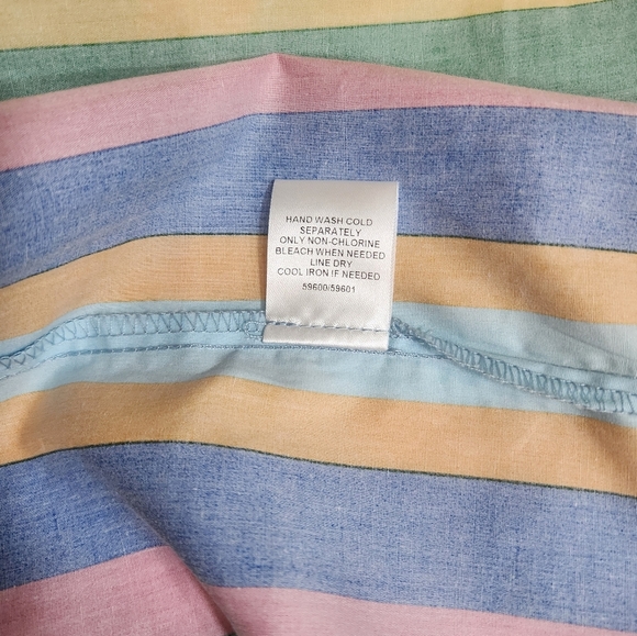 NWT Sugarlips Multicolor Striped Midi Dress Resort 2X - Picture 13 of 13